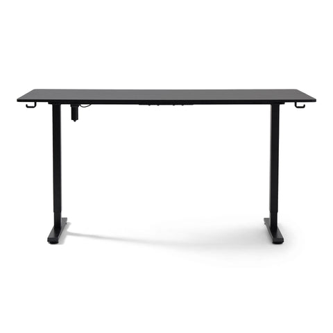 Damian korkeussäädettävä pöytä 160x80 cm, musta